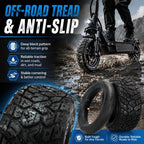 85/65-6.5 Electric Scooter Tire For Kugoo G-Booster / Xiaomi Mini Pro, Straight Valve Inner Tube, With Outer Tire Set