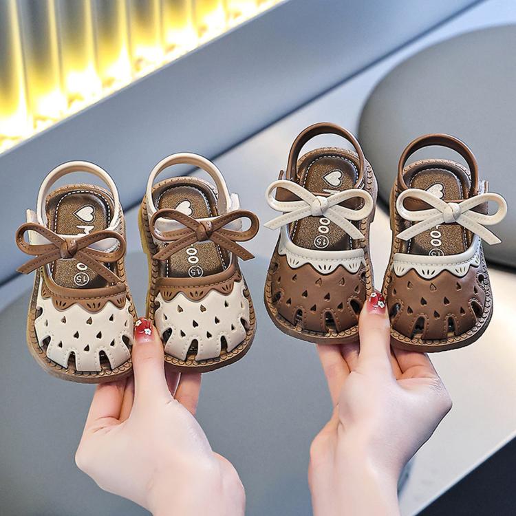 Cute Summer Sandals For Baby Girls Soft Sole Anti-Slip Toddler Walking Shoes, 15 Inner Length 12cm, 16 Inner Length 12.5cm, 17 Inner Length 13cm, 18 Inner Length 13.5cm, 19 Inner Length 14cm, 20 Inner Length 14.5cm, 21 Inner Length 15cm                ...