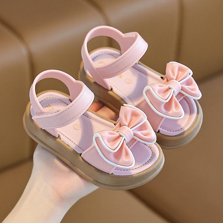 Kids Summer Anti-Slip Soft Sole Sandals Easy On Off Beach Sandals For Girls, 21 Length 14cm, 22 Length 14.5cm, 23 Length 15cm, 24 Length 15.5cm, 25 Length 16cm, 26 Length 16.5cm, 27 Length 17cm, 28 Length 17.5cm, 29 Length 18cm, 30 Length 18.5cm       ...