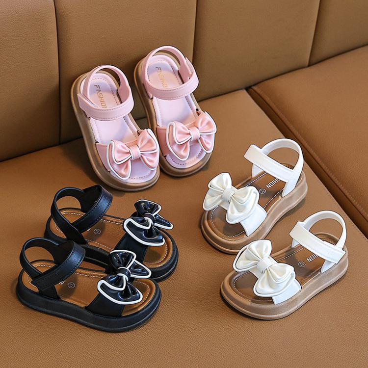 Kids Summer Anti-Slip Soft Sole Sandals Easy On Off Beach Sandals For Girls, 21 Length 14cm, 22 Length 14.5cm, 23 Length 15cm, 24 Length 15.5cm, 25 Length 16cm, 26 Length 16.5cm, 27 Length 17cm, 28 Length 17.5cm, 29 Length 18cm, 30 Length 18.5cm       ...