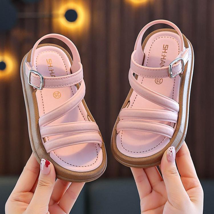 Open-Toe Elegant Sandals For Girls Cute Summer Sandals For Students, 21 Inner Length 13.5cm, 22 Inner Length 14cm, 23 Inner Length 14.5cm, 24 Inner Length 15cm, 25 Inner Length 15.5cm, 26 Inner Length 16cm, 27 Inner Length 16.5cm, 28 Inner Length 17cm ...