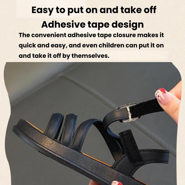Open-Toe Elegant Sandals For Girls Cute Summer Sandals For Students, 21 Inner Length 13.5cm, 22 Inner Length 14cm, 23 Inner Length 14.5cm, 24 Inner Length 15cm, 25 Inner Length 15.5cm, 26 Inner Length 16cm, 27 Inner Length 16.5cm, 28 Inner Length 17cm ...