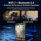 COMFAST BE930-M BE9300 WiFi 7 M.2 Card Bluetooth 5.4 Tri-Band Laptop Wireless Adapter, BE930-M