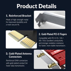 COMFAST CF-BE930 Pro BE9300 WiFi 7 PCIe Card Bluetooth 5.4 Tri-Band Desktop Wireless Adapter, CF-BE930 Pro