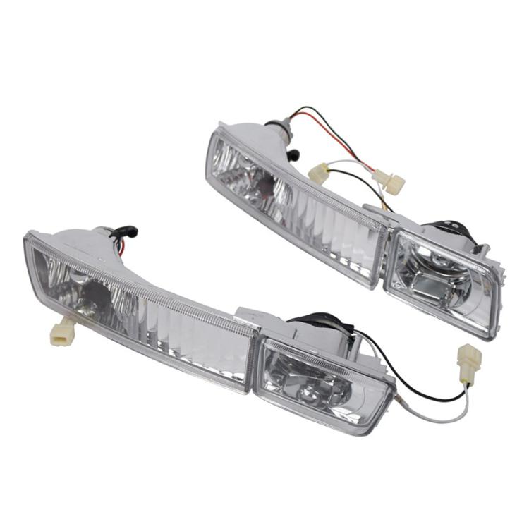 For 1992-1997 Volkswagen Golf / Jetta Front Bumper Crystal Fog Light Kit 1HM941777 / 1HM941778