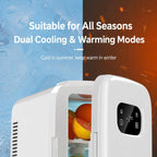 10L Mini Digital Display Car Refrigerator Household Cooler Box For Breast Milk & Insulin Storage, EU Plug, US Plug