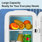 10L Mini Digital Display Car Refrigerator Household Cooler Box For Breast Milk & Insulin Storage, EU Plug, US Plug
