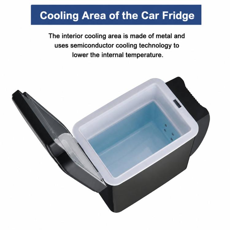 BLD-06A Portable Car Fridge Mini Heating & Cooling Box For Vehicle Use, 6L 12V, 6L 12V+24V, 6L 12V Double-Hole