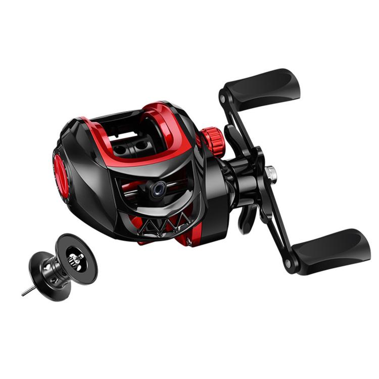 Baitcasting Fishing Reel 7.2:1 Gear Ratio 12-Speed Magnetic Brake System Long Casting Smooth Reel, Plastic Line Cup Blue Left Hand, Plastic Line Cup Blue Right Hand, Plastic Line Cup Red Left Hand, Plastic Line Cup Red Right Hand                       ...