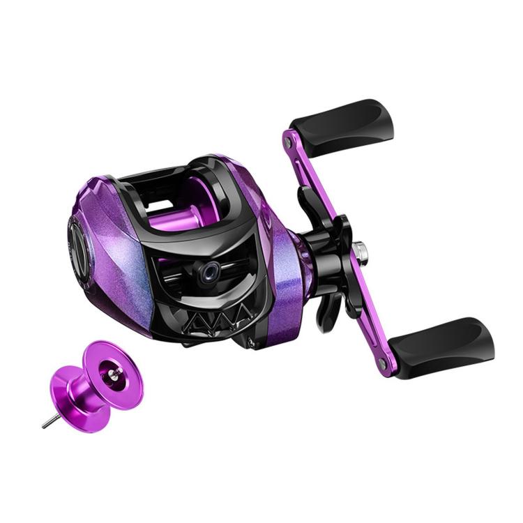 Baitcasting Fishing Reel 7.2:1 Gear Ratio 12-Speed Magnetic Brake System Long Casting Smooth Reel, Plastic Line Cup Blue Left Hand, Plastic Line Cup Blue Right Hand, Plastic Line Cup Red Left Hand, Plastic Line Cup Red Right Hand                       ...
