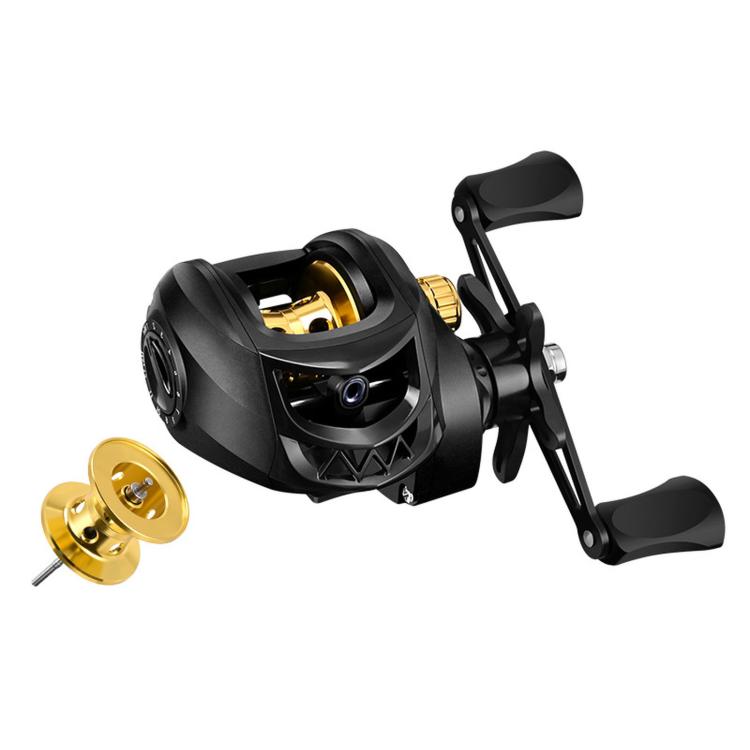 Baitcasting Fishing Reel 7.2:1 Gear Ratio 12-Speed Magnetic Brake System Long Casting Smooth Reel, Plastic Line Cup Blue Left Hand, Plastic Line Cup Blue Right Hand, Plastic Line Cup Red Left Hand, Plastic Line Cup Red Right Hand                       ...