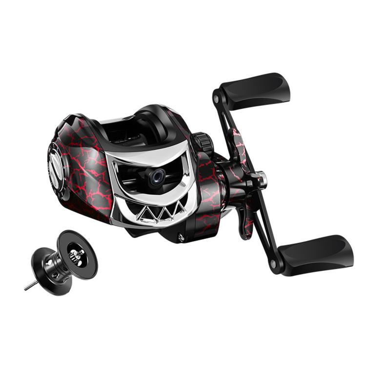 Baitcasting Fishing Reel 7.2:1 Gear Ratio 12-Speed Magnetic Brake System Long Casting Smooth Reel, Plastic Line Cup Blue Left Hand, Plastic Line Cup Blue Right Hand, Plastic Line Cup Red Left Hand, Plastic Line Cup Red Right Hand                       ...