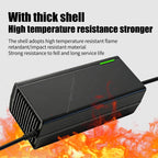 Smart Lithium Battery Charger For E-Bike & Electric Scooter UK Plug, 12V 2A, 12V 3A, 12V 5A, 12V 10A, 12V 20A, 12V 30A, 12V 40A, 24V 2A, 24V 3A, 24V 5A, 24V 10A, 24V 20A, 24V 30A, 36V 2A, 36V 3A, 36V 5A, 36V 10A, 48V 5A, 48V 8A, 48V 10A, 60V 2A, 60V 3A...