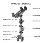 Tablet Holder For Treadmill Exercise Bike Stroller & Wheelchair
