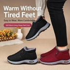 Unisex Slip On Winter Snow Boots Warm Fleece Lined Wide Toe Box Walking Shoes, 44, 45, 46, 47