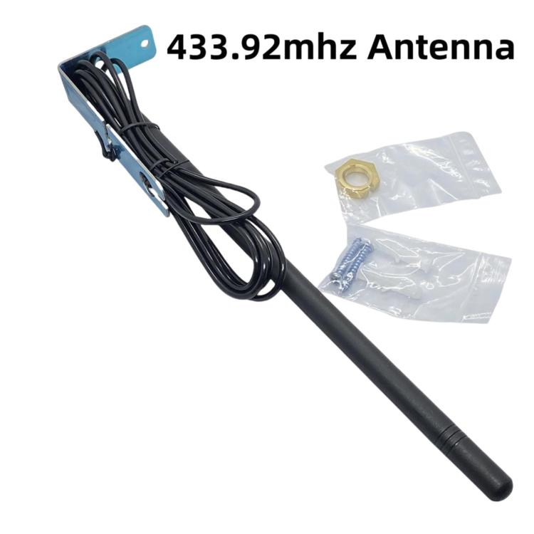 433MHz Outdoor Antenna For Garage Door Remote Controls, Length 2m, Length 3m