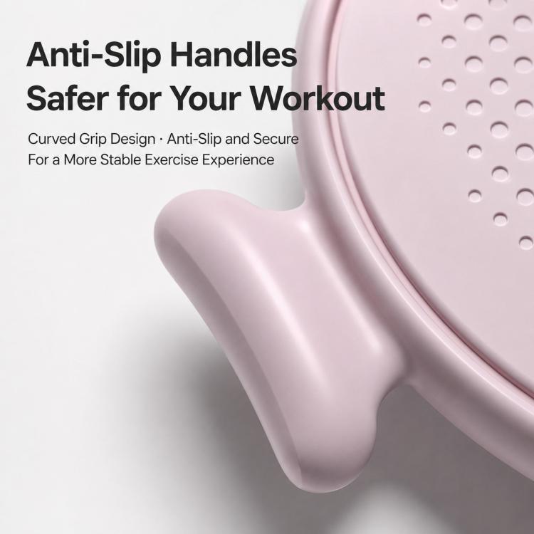 360-degree Silent Pilates Slider Disc Abdominal Core Trainer Board with Knee Pad, No Resistance Bands  Pink, No Resistance Bands Blue, With 2 Resistance Bands Pink, With 2 Resistance Bands Blue