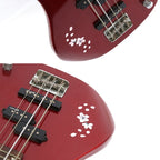 2 PCS Guitar Panel Stickers DIY Cherry Blossom Stickers Ukuleles Paste, 2 PCS Guitar Panel Stickers
