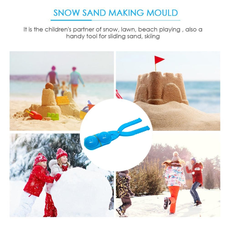 Sand Mold Tool Snow Ball Maker Funny Outdoor Sport Beach Toy, Random Color, Sand Mold(Single mine), Sand Mold(Dual mine), Sand Mold(Ball), Sand Mold(Dual Ball), Sand Mold(Duck), Sand Mold(Football)