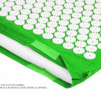 TPE + Sponge Acupuncture Acupoint Pain Relief Acupuncture Massage Pad Yoga Mat + Pillow Set
