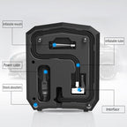 DC 12V 120W 150 PSI Car Air Compressor Inflatable Air Pump with Digital Display Auto Shut Off Gauge, DC 12V 120W 150 PSI