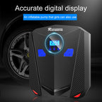 DC 12V 120W 150 PSI Car Air Compressor Inflatable Air Pump with Digital Display Auto Shut Off Gauge, DC 12V 120W 150 PSI