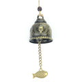 Good Fortune Fortune House Creative Buddha Statue Model Bell Car Hanging Gift, Bell Hanging