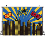 2.1m x 1.5m Children's Birthday Party Cartoon Photography Background Cloth