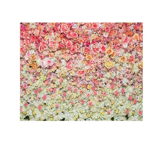 1.5m x 2.1m Rose Wall Wedding Party Photo Photography Background Cloth, Rose Wall