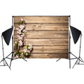 1.25m x 0.8m Imitation Wood Grain Board Gourmet 3D Photo Photography Background Cloth