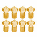 8 PCS Bugatti 3D Printer Accessories E3D-V5 V6 Nozzle M6 Thread Consumables Hot Nozzle, 1.75/0.2mm, 1.75/0.25mm, 1.75/0.3mm, 1.75/0.35mm, 1.75/0.4mm, 1.75/0.5mm, 1.75/0.6mm, 1.75/0.8mm, 1.75/1.0mm, 3/0.2mm, 3/0.3mm, 3/0.4mm, 3/0.5mm, 3/0.6mm, 3/0.8mm  ...