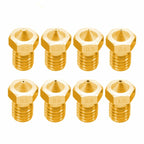 8 PCS Bugatti 3D Printer Accessories E3D-V5 V6 Nozzle M6 Thread Consumables Hot Nozzle, 1.75/0.2mm, 1.75/0.25mm, 1.75/0.3mm, 1.75/0.35mm, 1.75/0.4mm, 1.75/0.5mm, 1.75/0.6mm, 1.75/0.8mm, 1.75/1.0mm, 3/0.2mm, 3/0.3mm, 3/0.4mm, 3/0.5mm, 3/0.6mm, 3/0.8mm  ...
