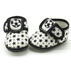 Baby Infant Shoes Girls Dot Lace Soft Sole Prewalker Warm Casual Flats Shoes, 11 size, 12 size, 13 size