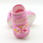 Baby Infant Shoes Girls Dot Lace Soft Sole Prewalker Warm Casual Flats Shoes, 11 size, 12 size, 13 size