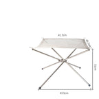 Outdoor Fire Burning Portable Solid Fuel Frame Folding Furnace Fire Rack Camping Tools