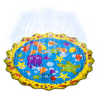 Cartoon Pattern Round Inflatable Outdoor Lawn Sprinkler Pad Children Pad, Diameter: 100cm, Cartoon 100cm