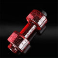 2 PCS 550ML Dumbbell Cup Fitness Sports Bottle Plastic Personality Cup