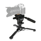 YUNTENG VCT-288RM SLR Camera Monopod Camera Support Foot Hydraulic Head Professional Photography Stand, Max Height: 1.48m, VCT-288RM