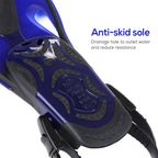 Adult Children Adjustable Flippers Snorkeling Equipment, Blue 24-29 Yards, Red 24-29 Yards, Black + White 24-29 Yards, Pink + White 24-29 Yards, Rose Red 24-29 Yards, Yellow 24-29 Yards, Black 24-29 Yards, Blue 30-35 Yards, Red 30-35 Yards             ...
