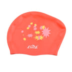 Printed Silicone Swimming Cap Waterproof Swimming Cap for Long Hair, Long Hair Printed Swimming Cap(Pink), Long Hair Swimming Cap, Long Hair Printed Swimming Cap(Purple), Long Hair Printed Swimming Cap(Gray), Long Hair Printed Swimming Cap(Navy Blue)  ...