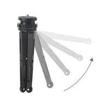 BEXIN Pocket Mini Metal Desktop Tripod Mount Live Broadcast Tripod, BEXIN Pocket