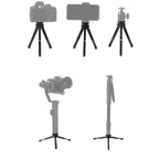 BEXIN Pocket Mini Metal Desktop Tripod Mount Live Broadcast Tripod, BEXIN Pocket