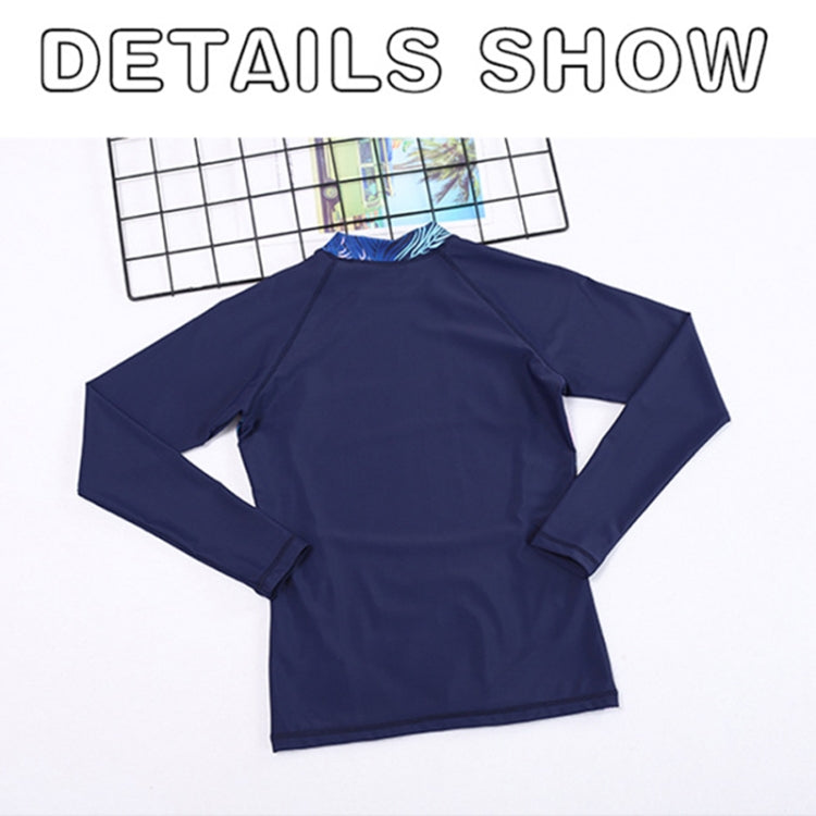 Women Long-sleeved Diving Suit Swimsuit Sunscreen Surf Clothing Slimming Suit, M