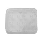 10 PCS Mini Transparent Multifunctional Storage Card Box