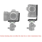 BEXIN for Nikon Z7 / Z6 Push-Pull Type Aluminum Alloy Vertical Shoot Quick Release L Plate Bracket Base Holder, BEXIN for Nikon Z7