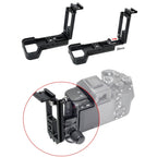 BEXIN Vertical Clapper With Hot Shoe L-shaped Quick-install Plate Can Be Pulled for Sony A7R4, BEXIN for Sony ILCE-7RM4