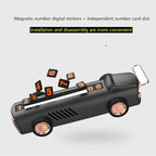 Temporary Parking Number Plate For Car With Hidden Car Card Multifunctional Car Perfume Decoration, Car Shape