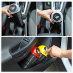 Universal Car Trash Bin Car Garbage Can Rubbish Dust Case Holder Bin Automobile Storage Bucket, Red, Yellow, Dark Gray, Blue, Black