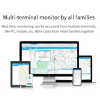 REACHFAR RF-V45-B Mini Touch Screen GPS Smart Tracker Pendant, Support SOS / Camera / Health Management / 4G LTE, For North America / South America / Australia, RF-V45-B Touch Screen