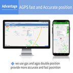 TK202A 2G Car Truck Vehicle Tracking GSM GPRS GPS Tracker Support AGPS, Battery Capacity: 6500MA, 2G 6500mAh